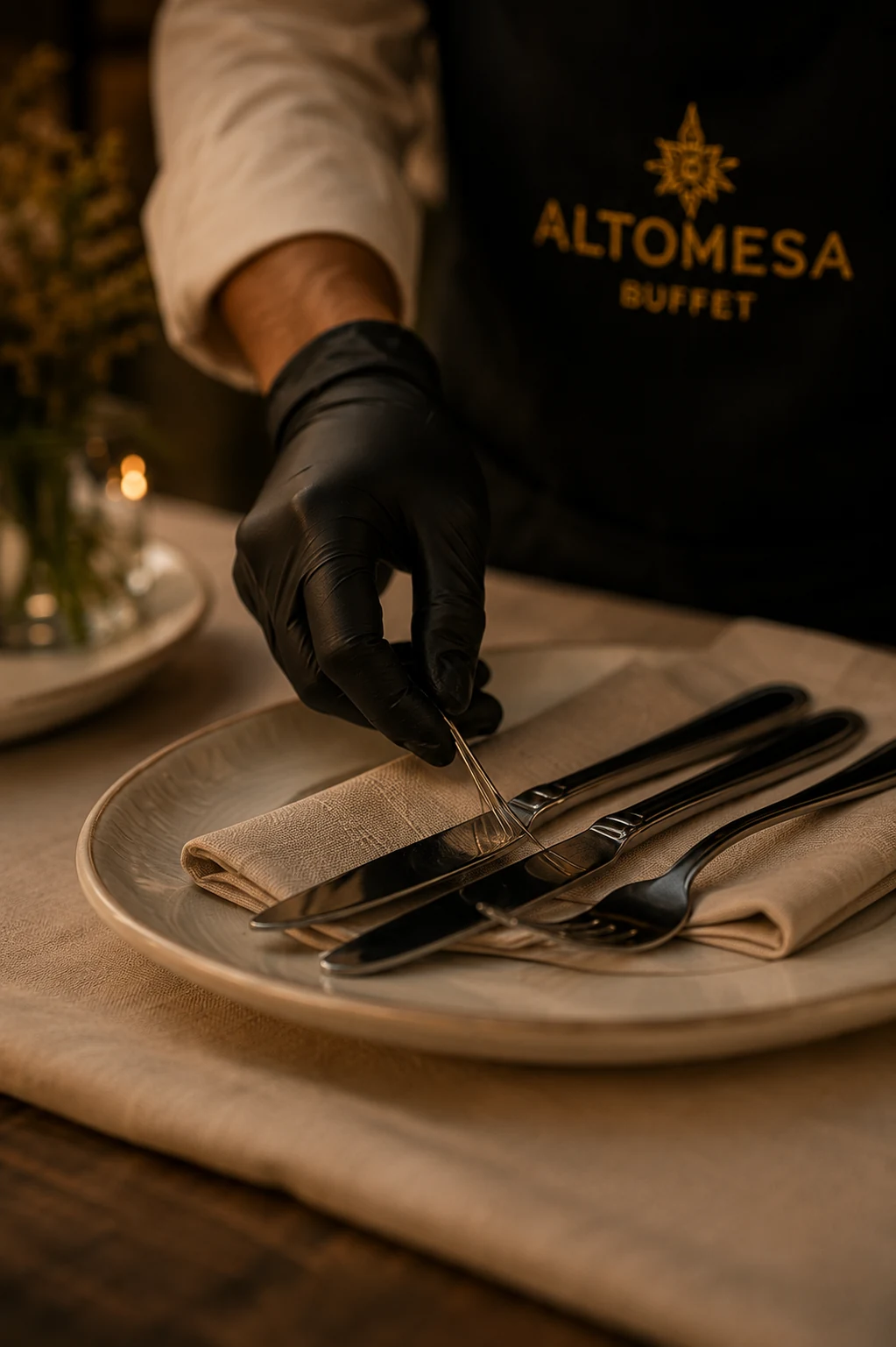 Detalle de montaje y presentación