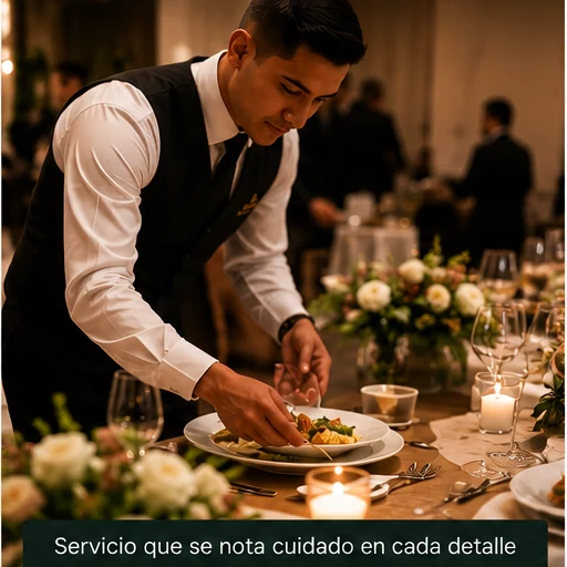Servicio premium en celebración